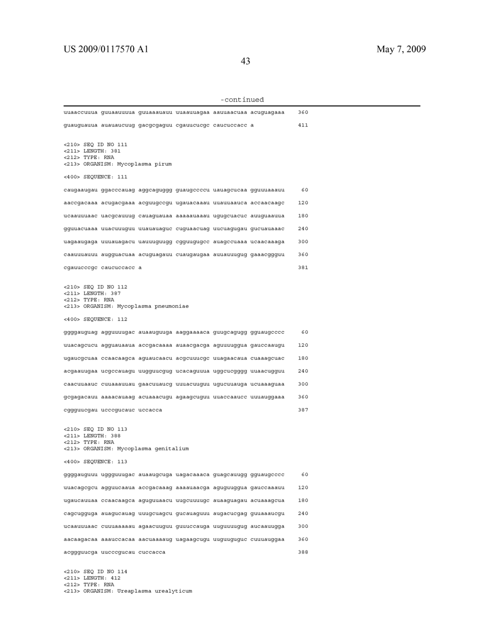 EUBACTERIAL tmRNA SEQUENCES AND USES THEREOF - diagram, schematic, and image 68