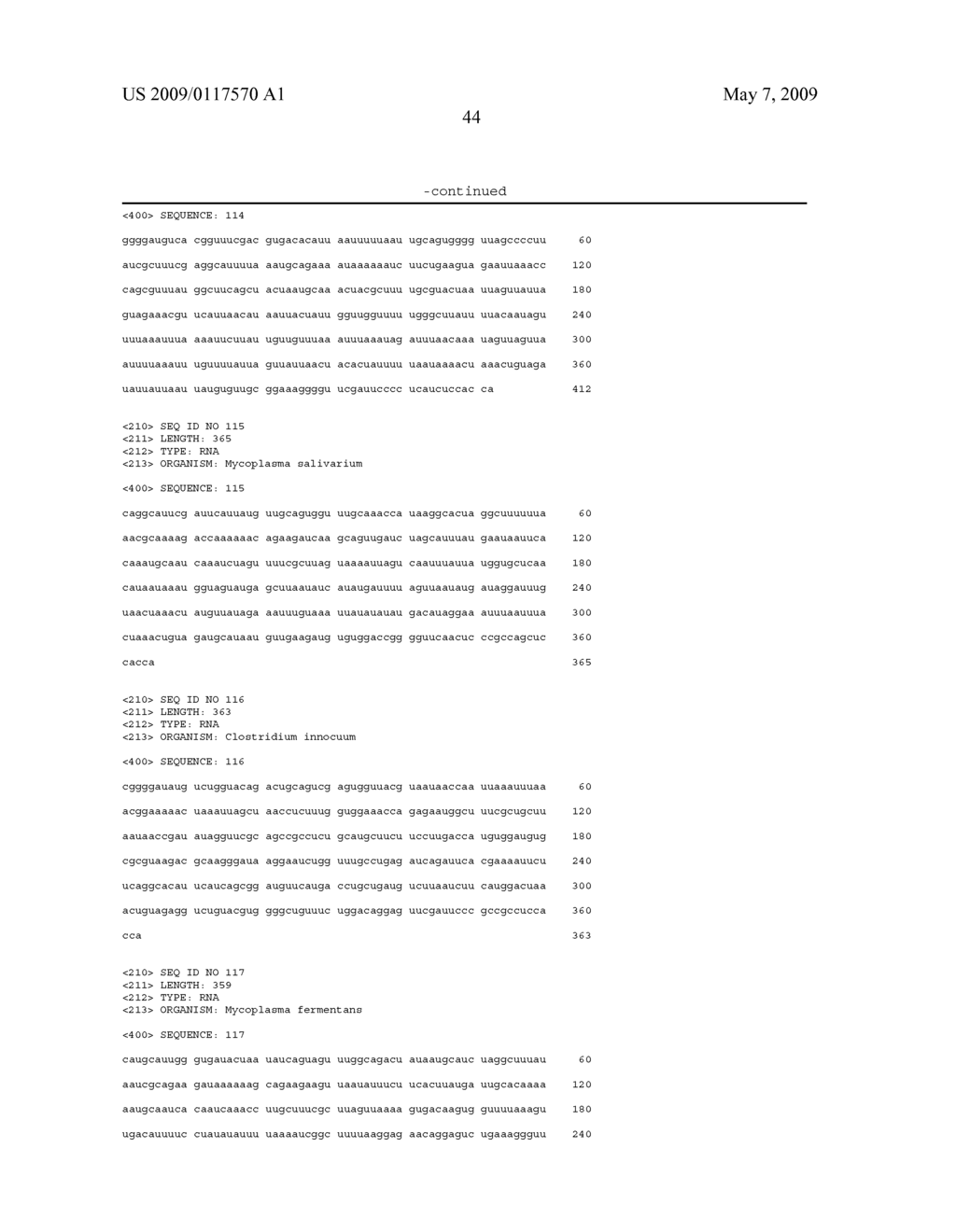 EUBACTERIAL tmRNA SEQUENCES AND USES THEREOF - diagram, schematic, and image 69