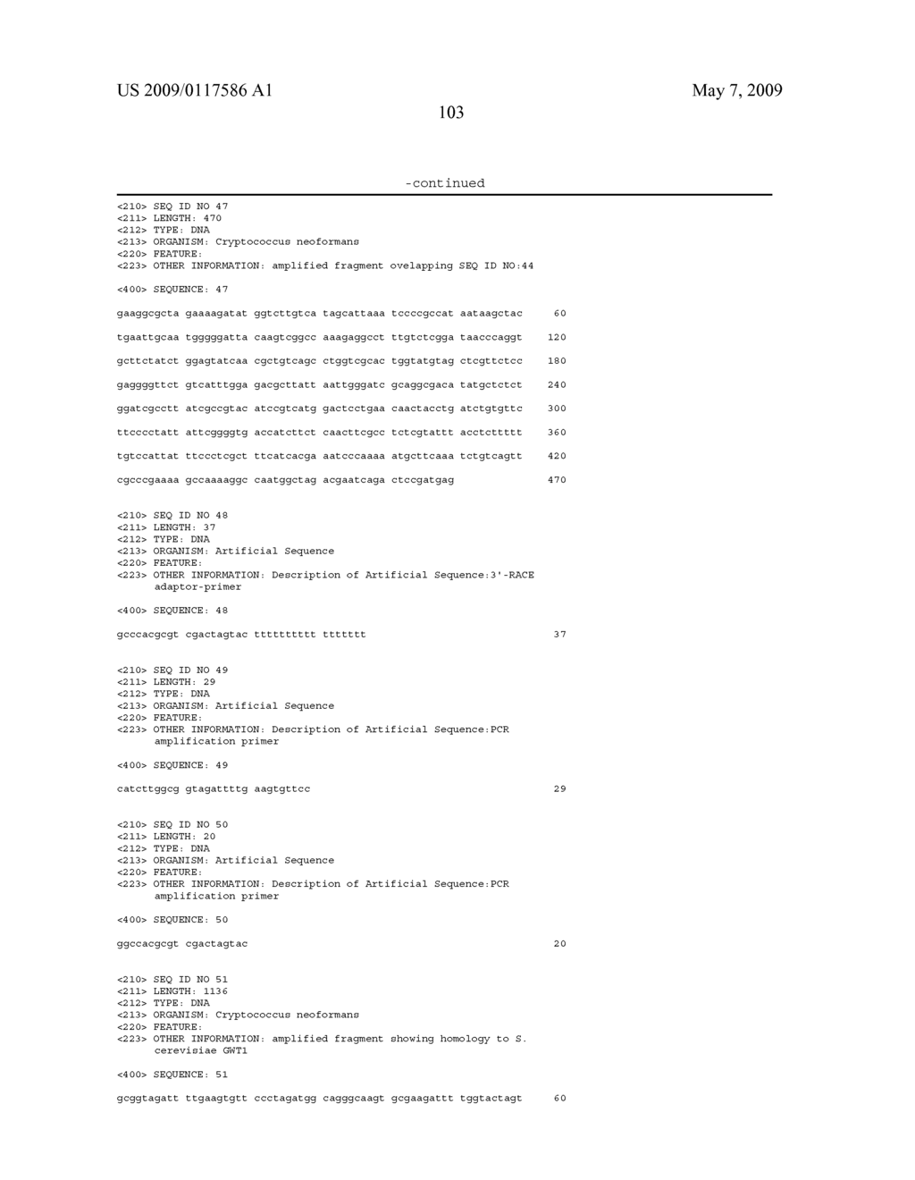 FUNGAL CELL WALL SYNTHESIS GENE - diagram, schematic, and image 111