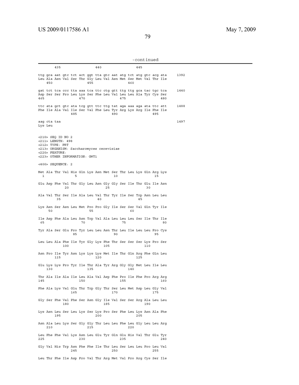 FUNGAL CELL WALL SYNTHESIS GENE - diagram, schematic, and image 87