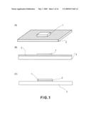 SUBSTRATE FOR TARGET SUBSTANCE DETECTING DEVICE, TARGET SUBSTANCE DETECTING DEVICE, TARGET SUBSTANCE DETECTING APPARATUS AND METHOD USING THE SAME, AND KIT THEREFOR diagram and image