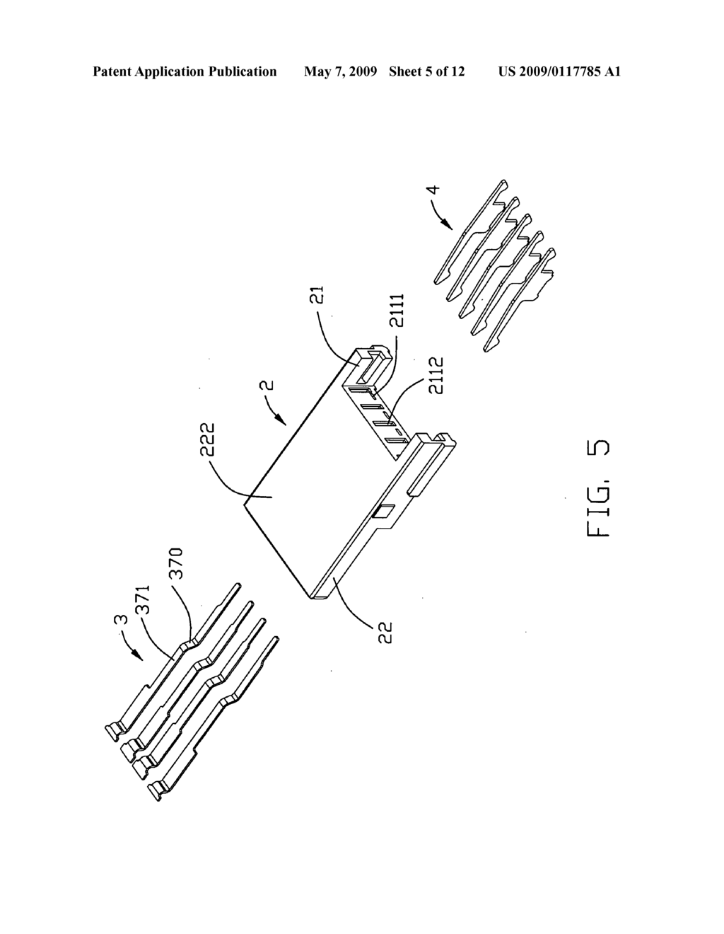 EXTENSION TO ELECTRICAL CONNECTOR WITH IMPROVED CABLE TERMINATION - diagram, schematic, and image 06