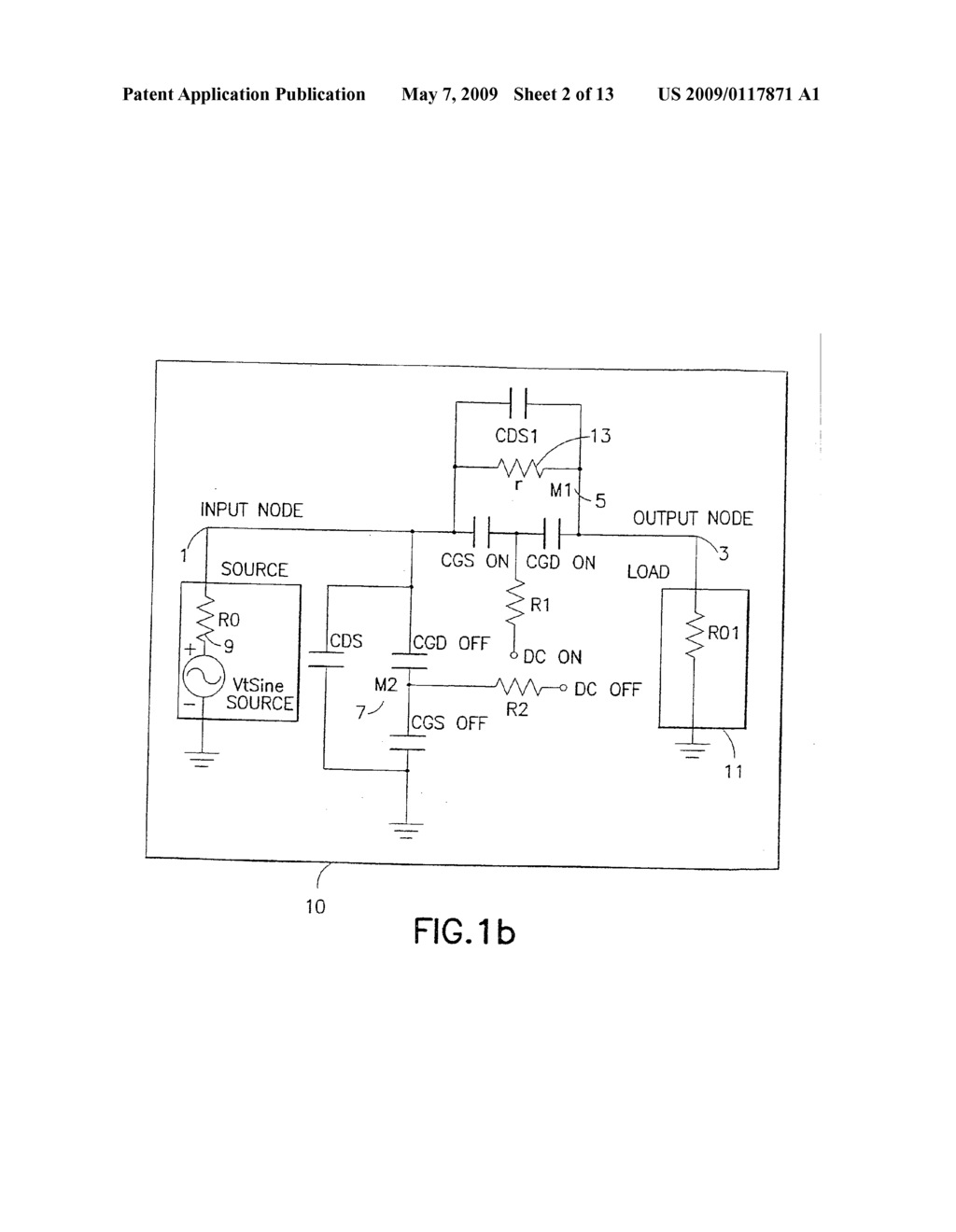 Switch circuit and method of switching radio frequency signals - diagram, schematic, and image 03