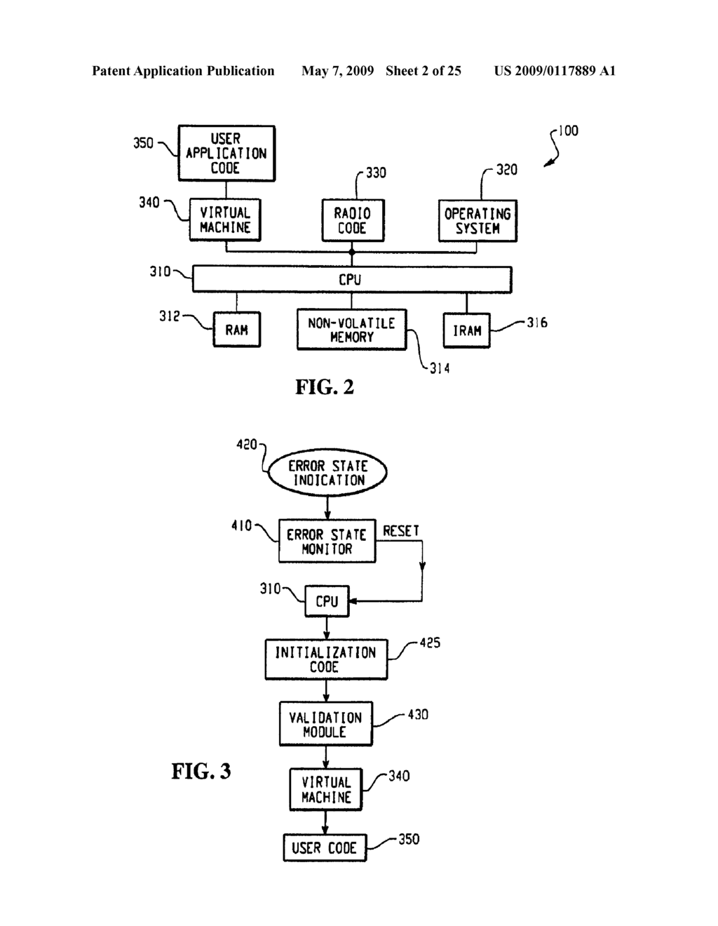 METHODS AND SYSTEMS FOR HANDLING SOFTWARE OPERATIONS ASSOCIATED WITH STARTUP AND SHUTDOWN OF HANDHELD DEVICES - diagram, schematic, and image 03