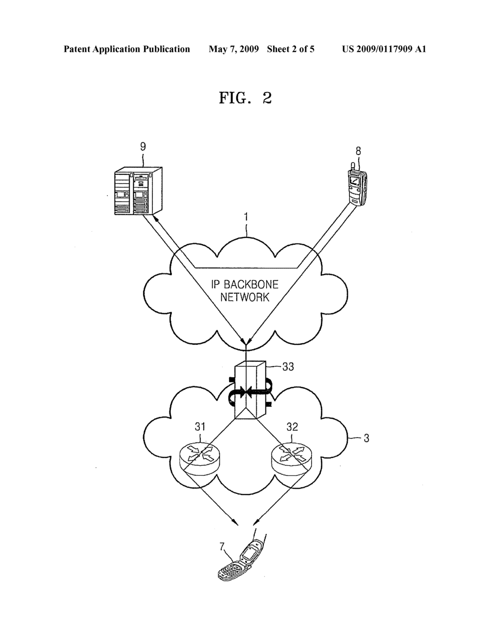 SOFT HANDOVER METHOD IN MULTIPLE WIRELESS ACCESS NETWORK ENVIRONMENT AND SERVER FOR THE SAME - diagram, schematic, and image 03