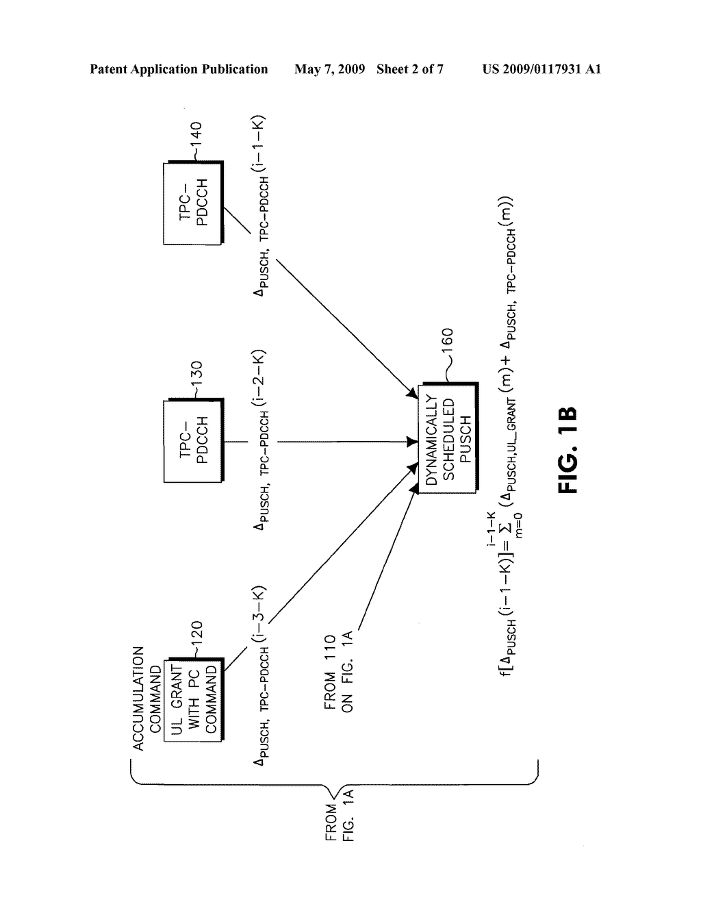 POWER CONTROL FOR COMBINED DYNAMICALLY AND PERSISTENTLY SCHEDULED PUSCH IN E-UTRA - diagram, schematic, and image 03