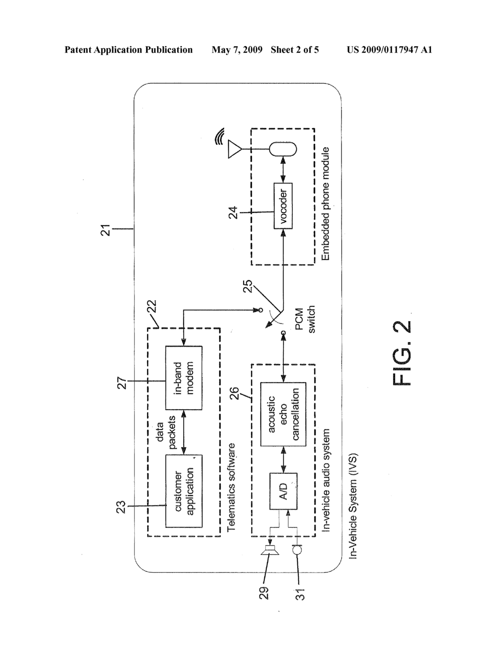 WIRELESS IN-BAND SIGNALING WITH IN-VEHICLE SYSTEMS - diagram, schematic, and image 03