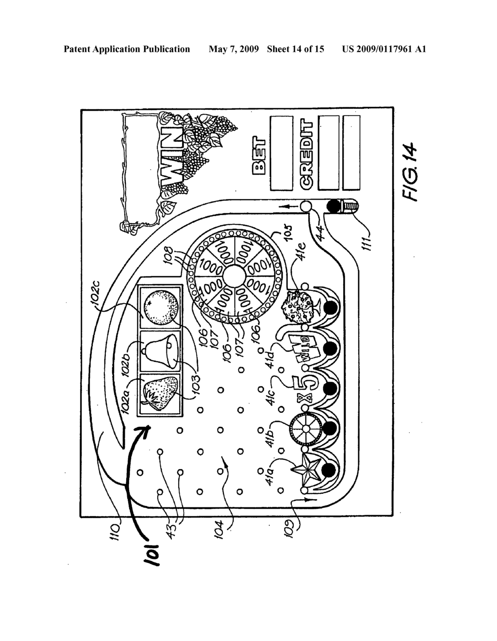 SLOT MACHINE HYBRID PIN AND BALL GAME - diagram, schematic, and image 15