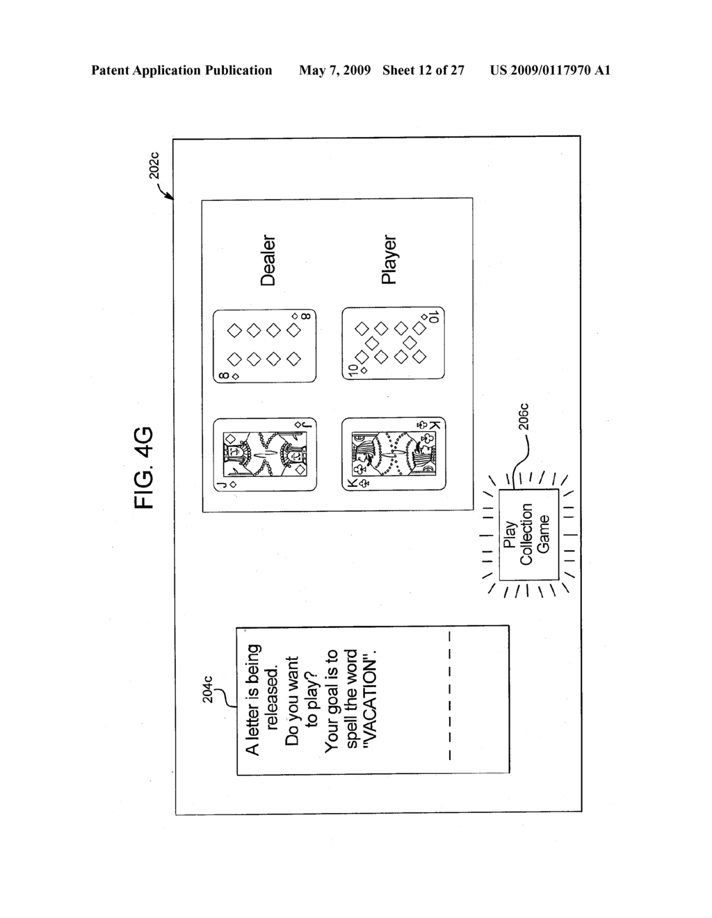 GAMING SYSTEM AND METHOD PROVIDING A COLLECTION GAME - diagram, schematic, and image 13