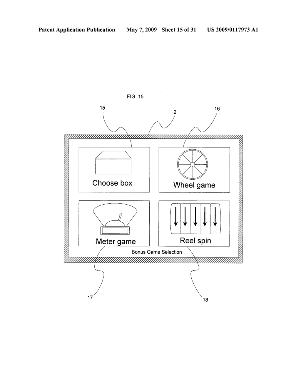 Gaming machine with various game styles - diagram, schematic, and image 16