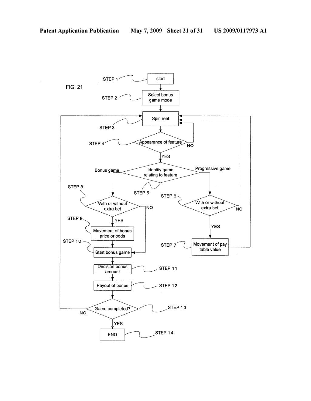 Gaming machine with various game styles - diagram, schematic, and image 22