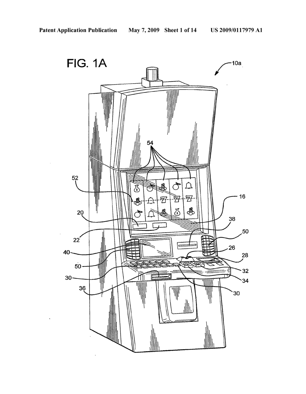 GAMING SYSTEM AND METHOD FOR PROVIDING A BONUS BASED ON NUMBER OF GAMING MACHINES BEING ACTIVELY PLAYED - diagram, schematic, and image 02