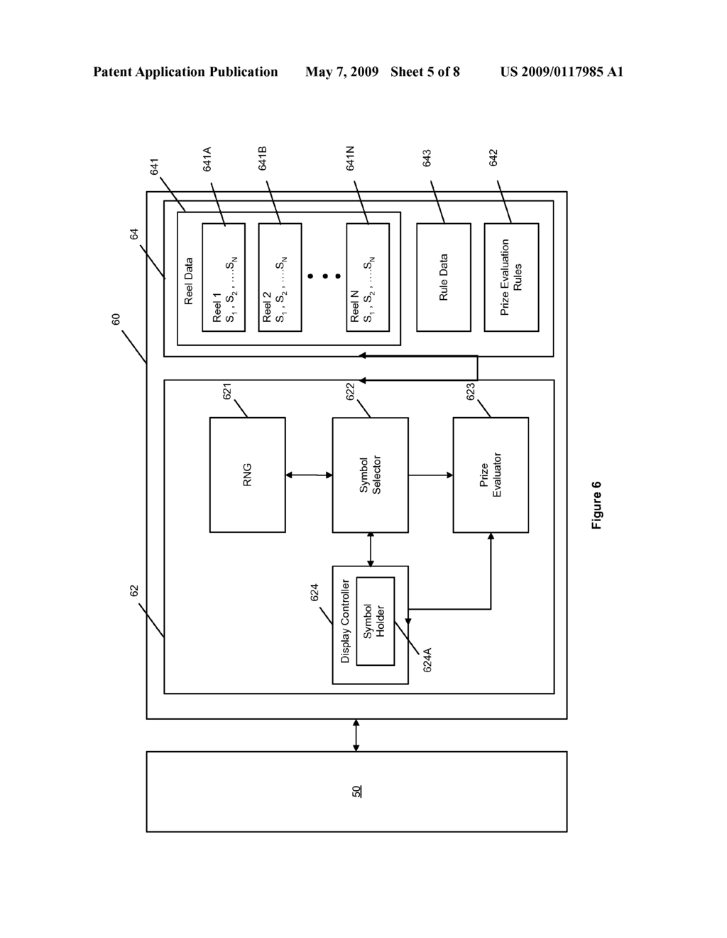 GAMING SYSTEM AND A METHOD OF GAMING - diagram, schematic, and image 06