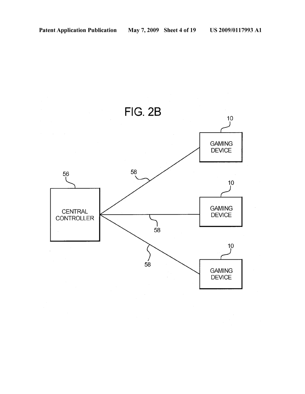 GAMING SYSTEM HAVING MULTI-PLAYER WHEEL BONUS GAME AND CHARACTERISTIC SELECTION - diagram, schematic, and image 05