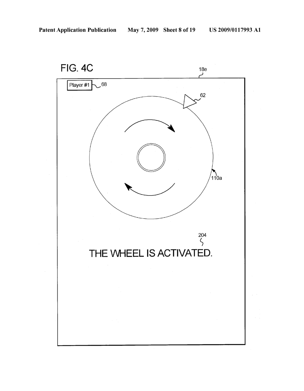 GAMING SYSTEM HAVING MULTI-PLAYER WHEEL BONUS GAME AND CHARACTERISTIC SELECTION - diagram, schematic, and image 09