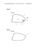 Wood-type golf club head diagram and image