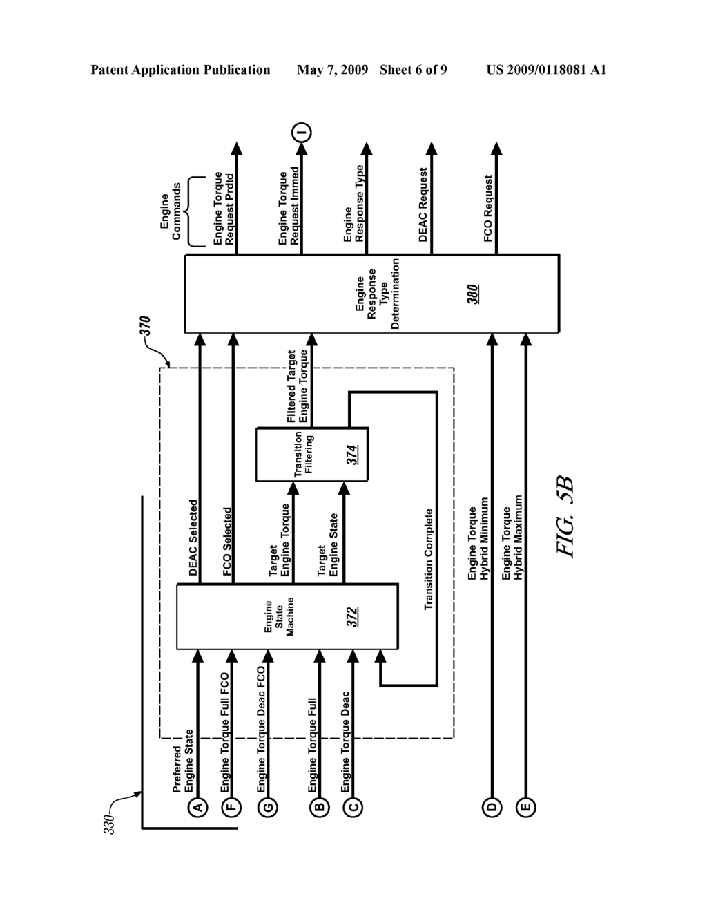 METHOD FOR CONTROLLING POWER ACTUATORS IN A HYBRID POWERTRAIN SYSTEM - diagram, schematic, and image 07