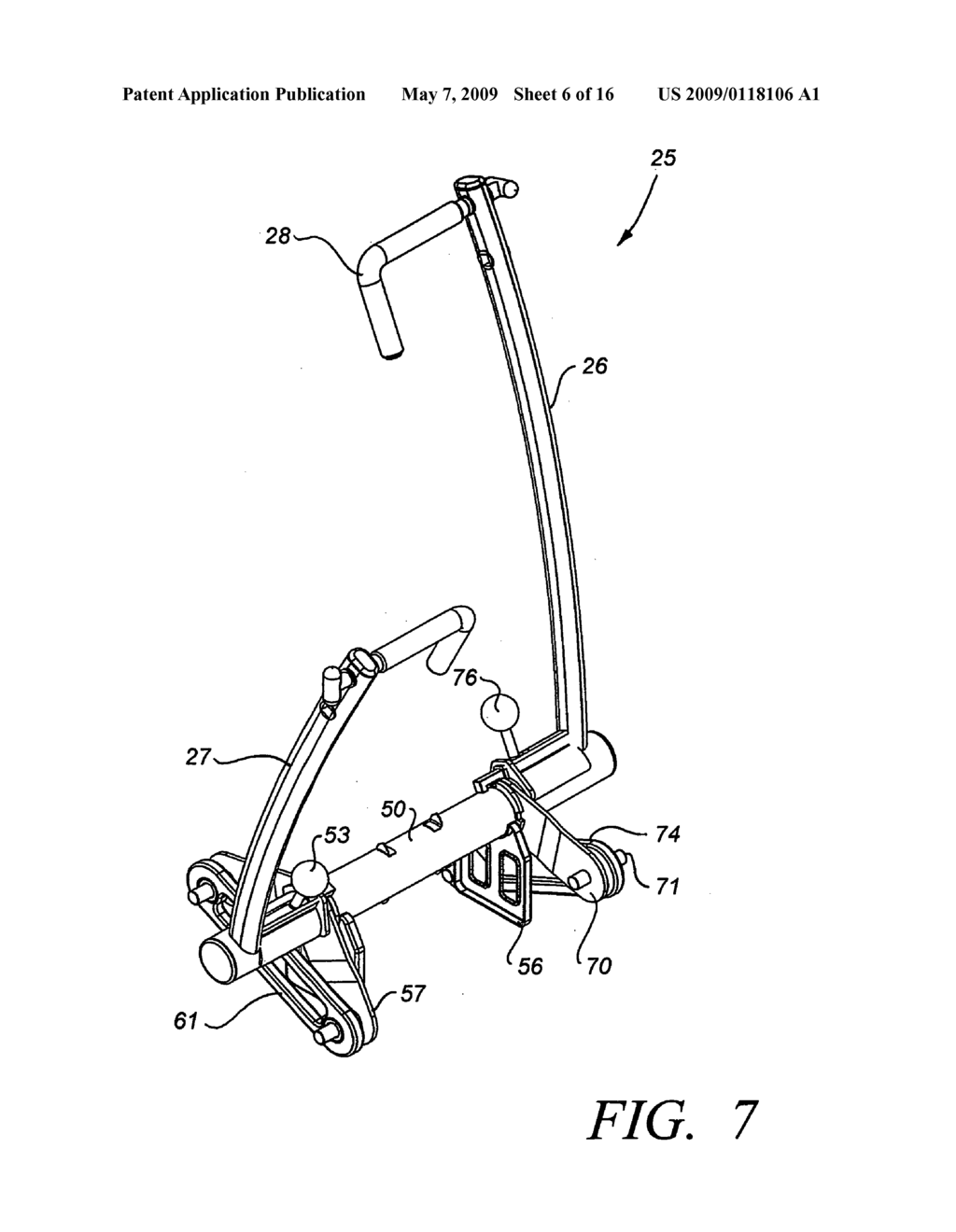 Exercise machine - diagram, schematic, and image 07