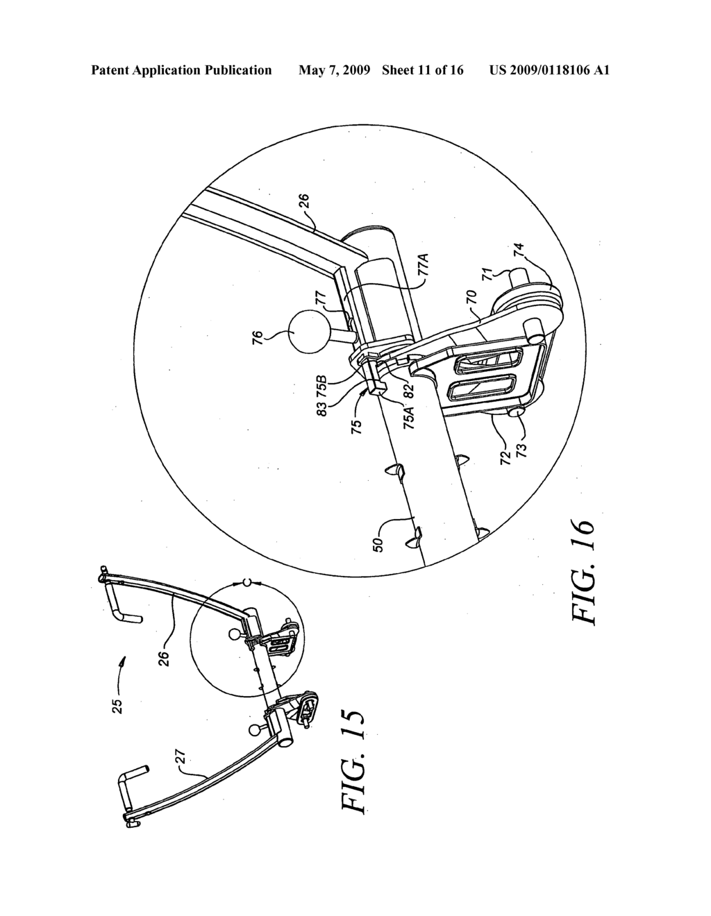 Exercise machine - diagram, schematic, and image 12