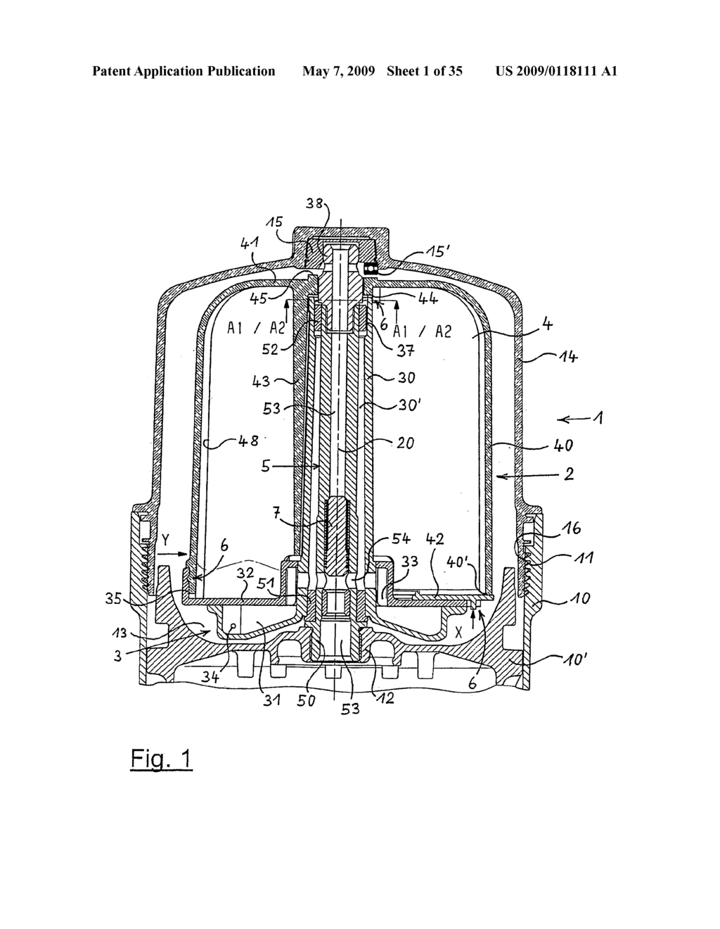 Impulse Centrifuge for the Purification of the Lubricating Oil from an Internal Combustion Engine - diagram, schematic, and image 02