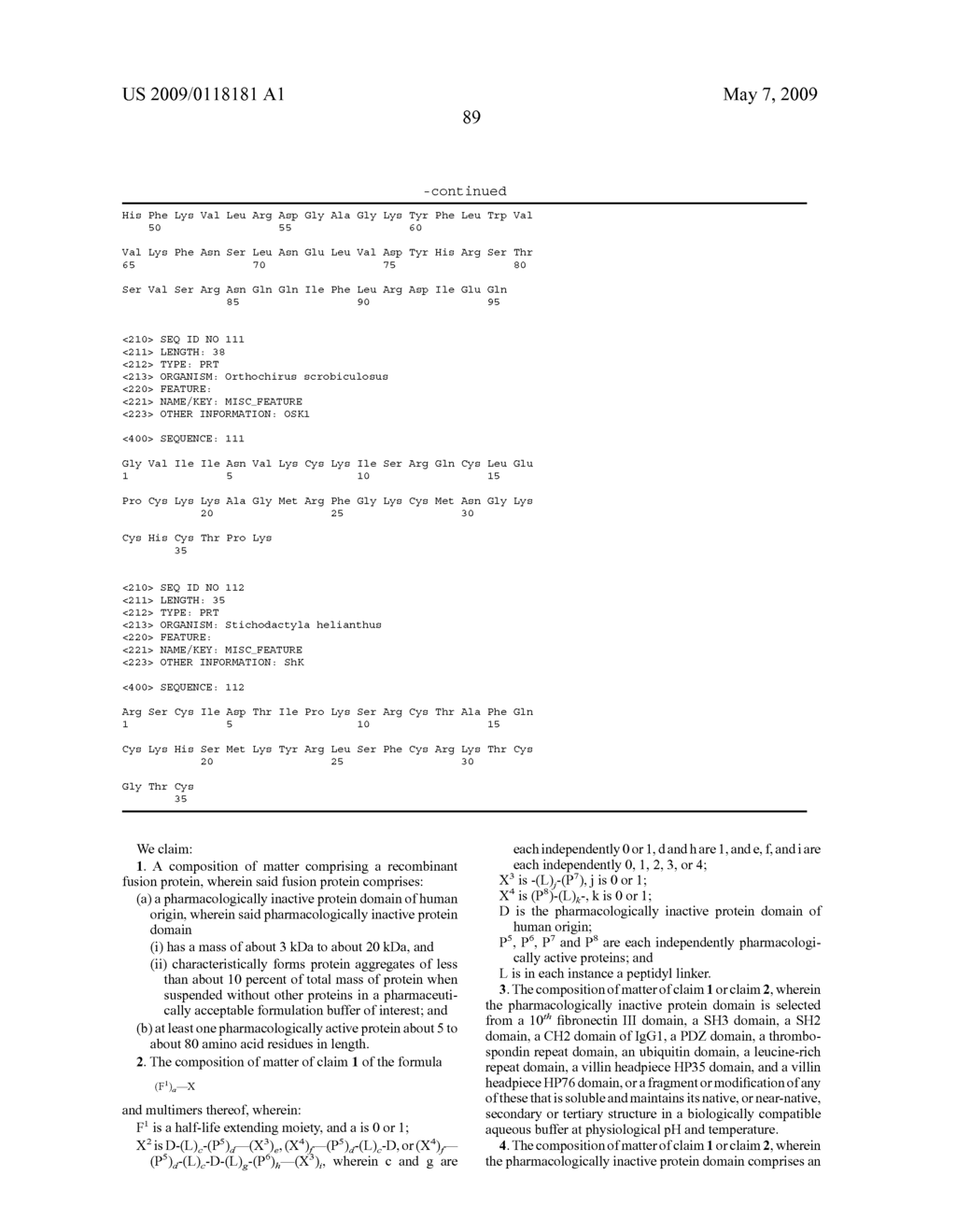 Compositions and methods for producing bioactive fusion proteins - diagram, schematic, and image 110