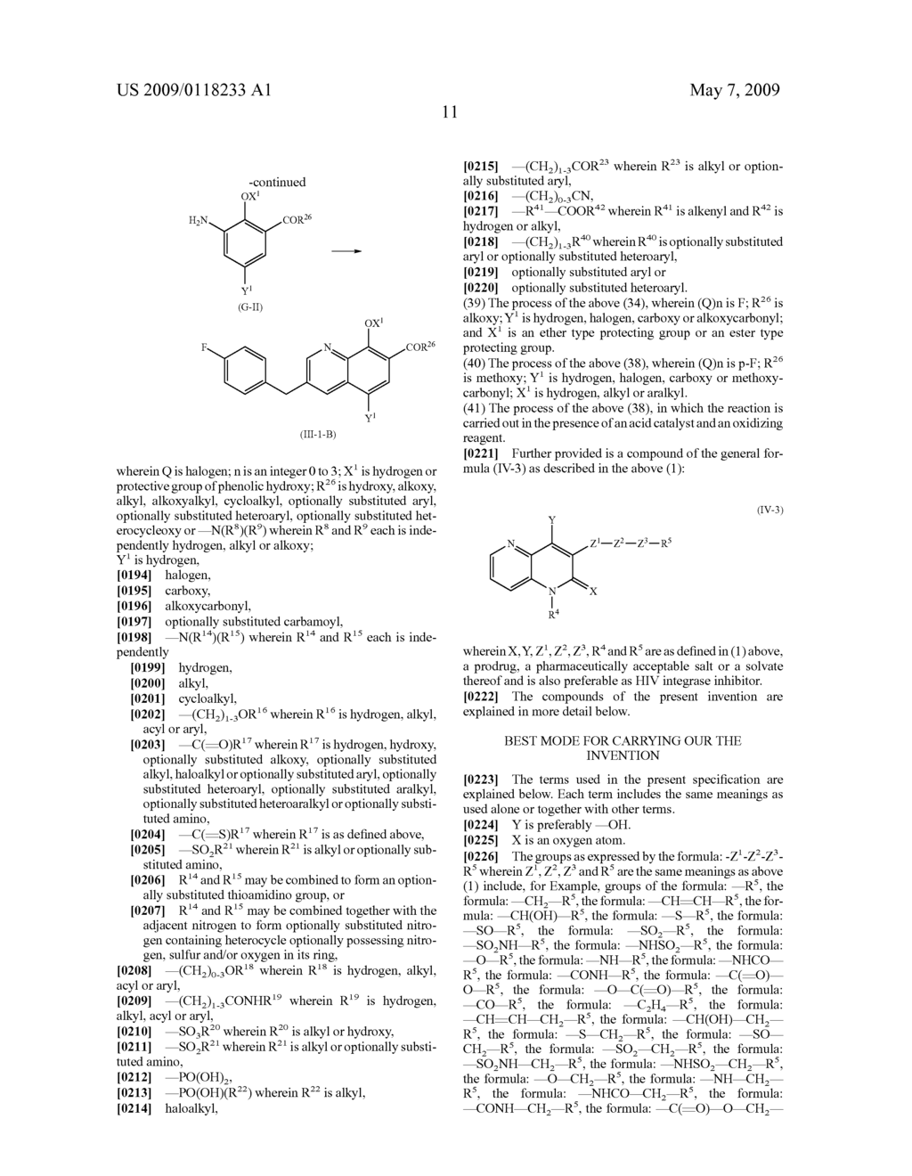 Heterocyclic compounds having inhibitory activity against HIV integrase - diagram, schematic, and image 12