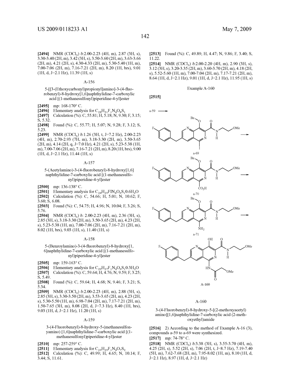 Heterocyclic compounds having inhibitory activity against HIV integrase - diagram, schematic, and image 143