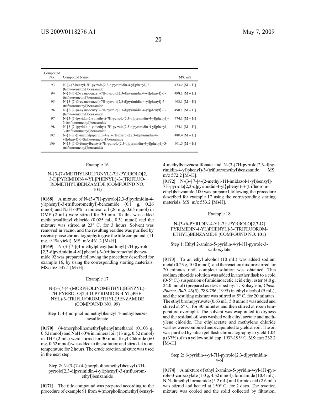 THIENOPYRIMIDINES, THIENOPYRIDINES, AND PYRROLOPYRIMIDINES AS B-RAF INHIBITORS - diagram, schematic, and image 21