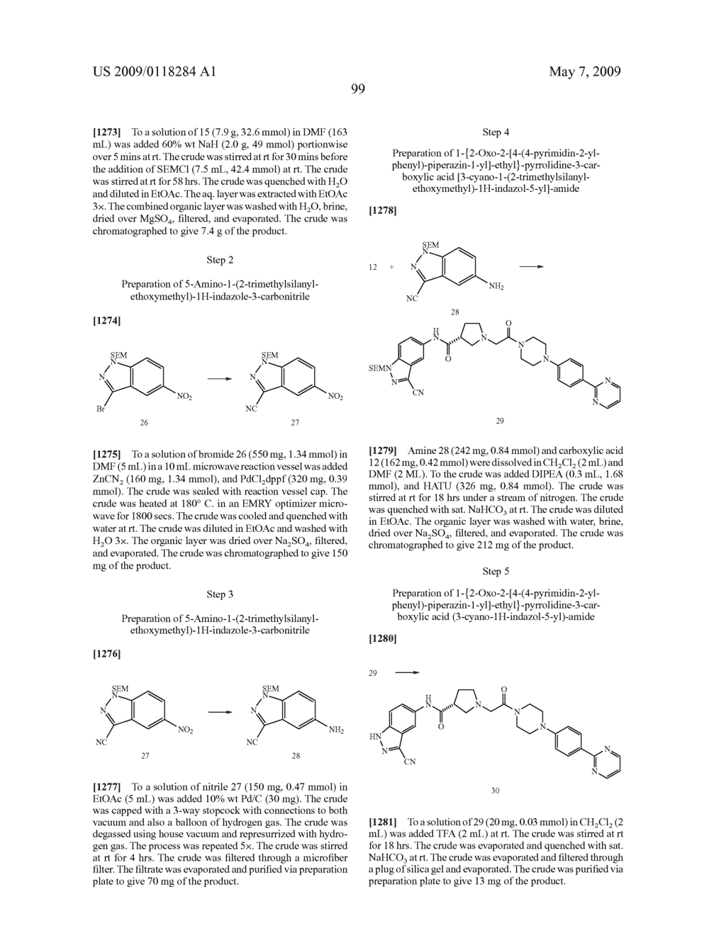 Novel compounds that are ERK inhibitors - diagram, schematic, and image 100