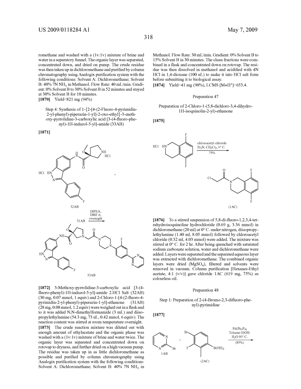 Novel compounds that are ERK inhibitors - diagram, schematic, and image 319
