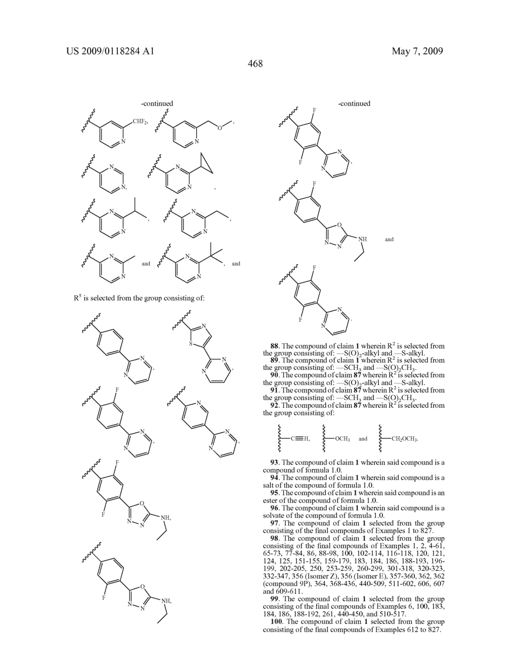 Novel compounds that are ERK inhibitors - diagram, schematic, and image 469