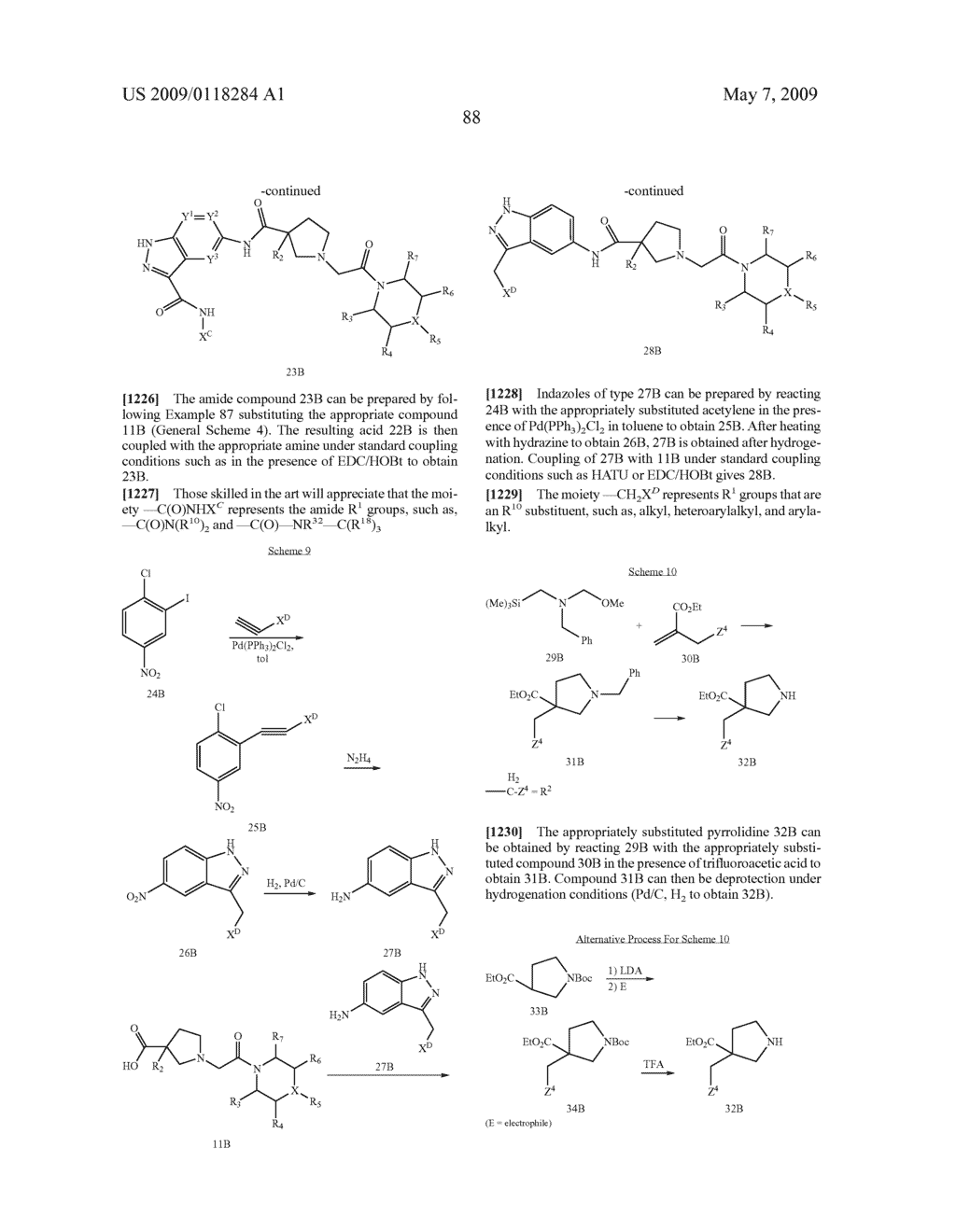 Novel compounds that are ERK inhibitors - diagram, schematic, and image 89