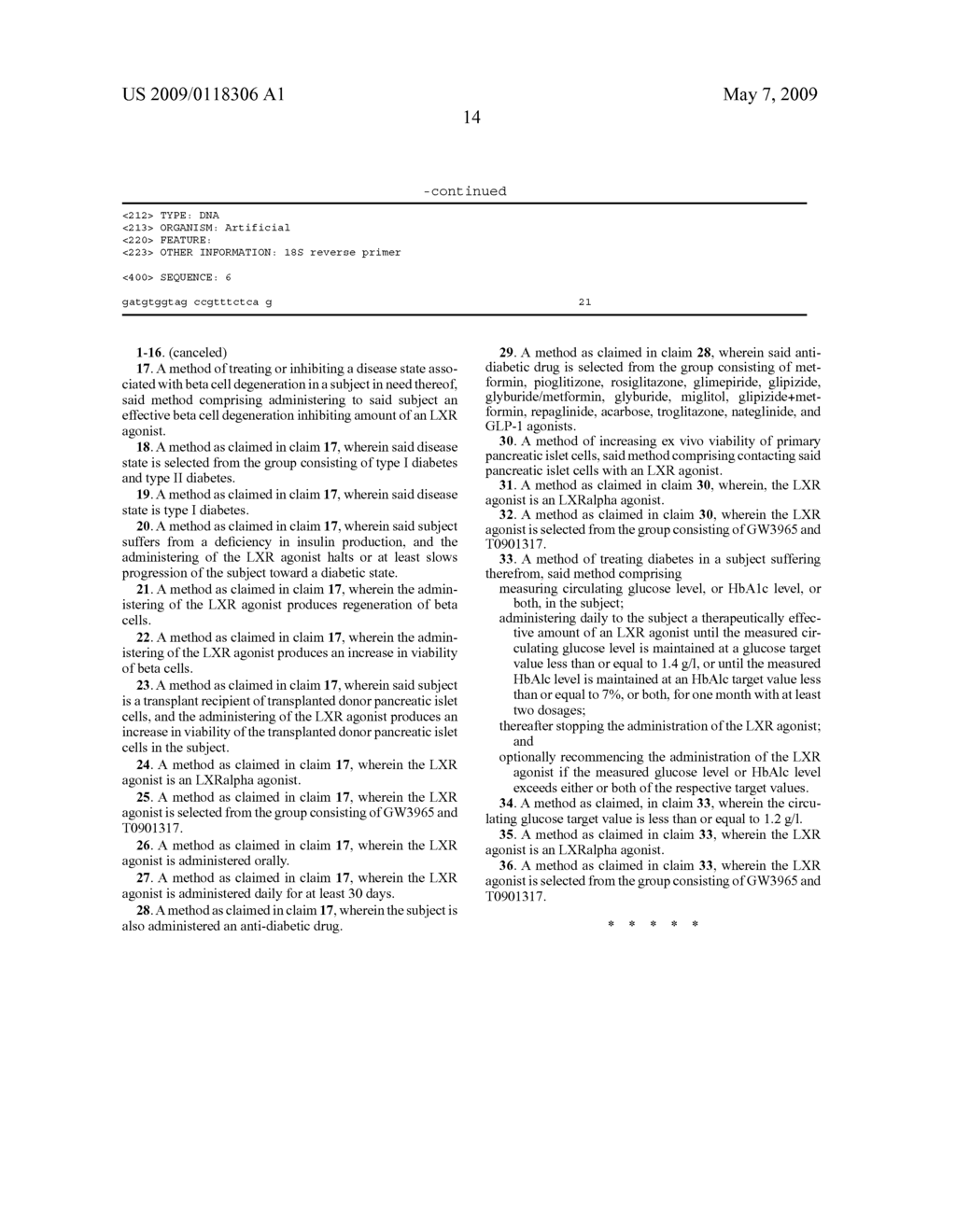 Novel use of liver X receptor agonists - diagram, schematic, and image 22