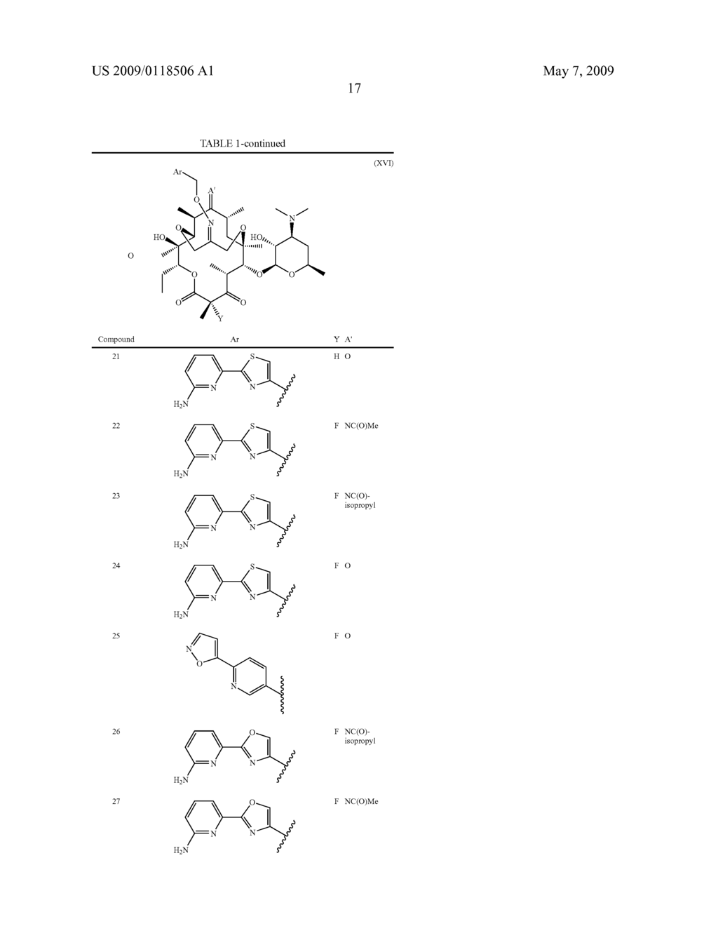 6,11-BRIDGED BIARYL MACROLIDES - diagram, schematic, and image 18