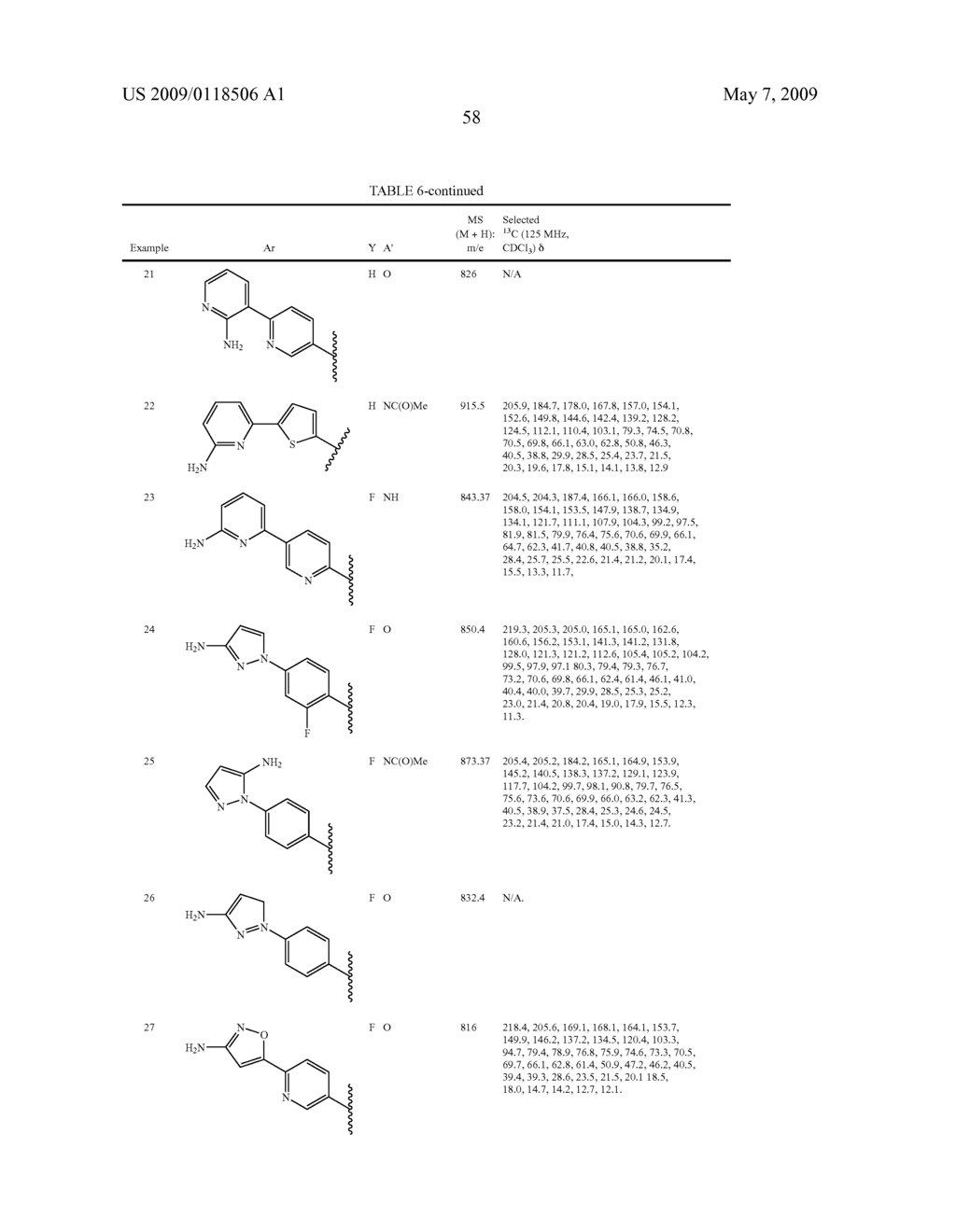 6,11-BRIDGED BIARYL MACROLIDES - diagram, schematic, and image 59