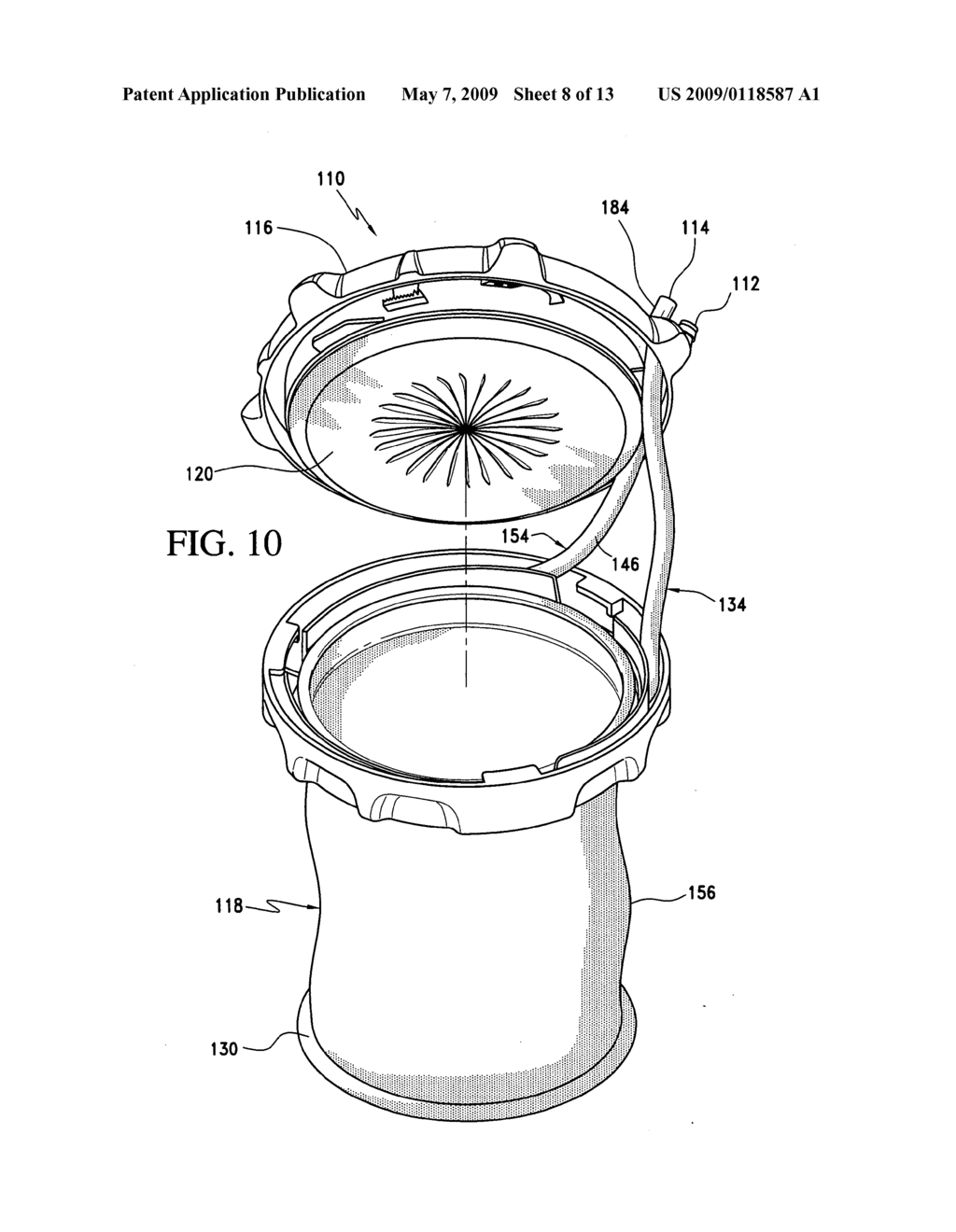 Manifold for laparoscopic seal assembly - diagram, schematic, and image 09