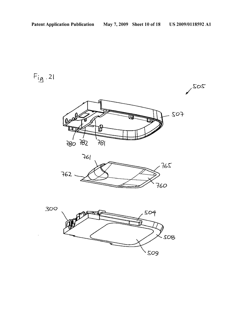 Medical System Comprising a Sensor Device - diagram, schematic, and image 11