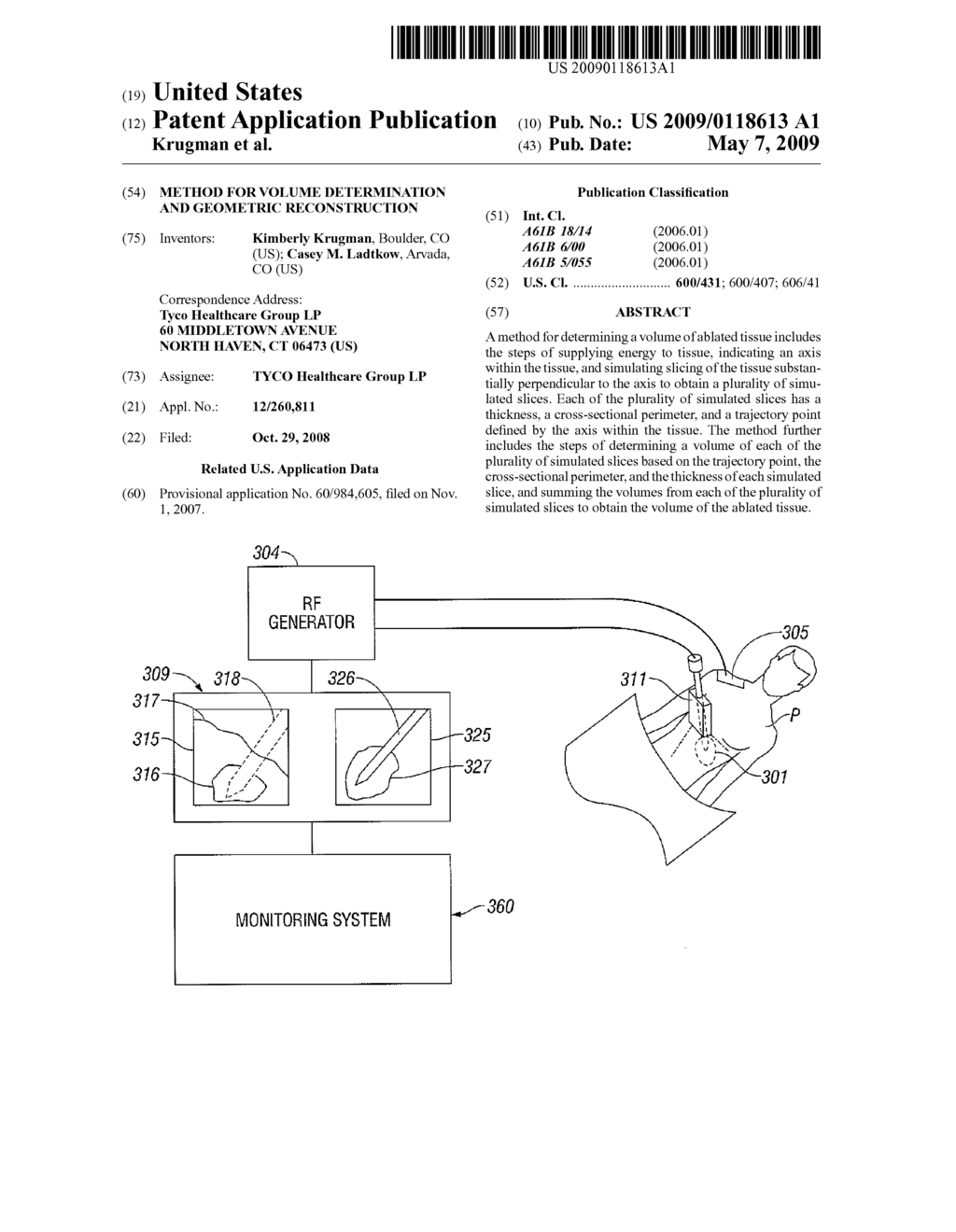 Method for Volume Determination and Geometric Reconstruction - diagram, schematic, and image 01