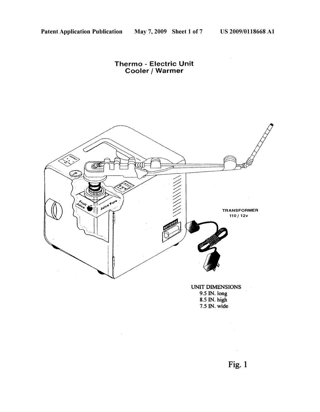 MedStar thermo electric H.C. dispenser - diagram, schematic, and image 02