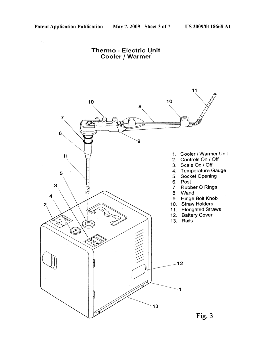 MedStar thermo electric H.C. dispenser - diagram, schematic, and image 04