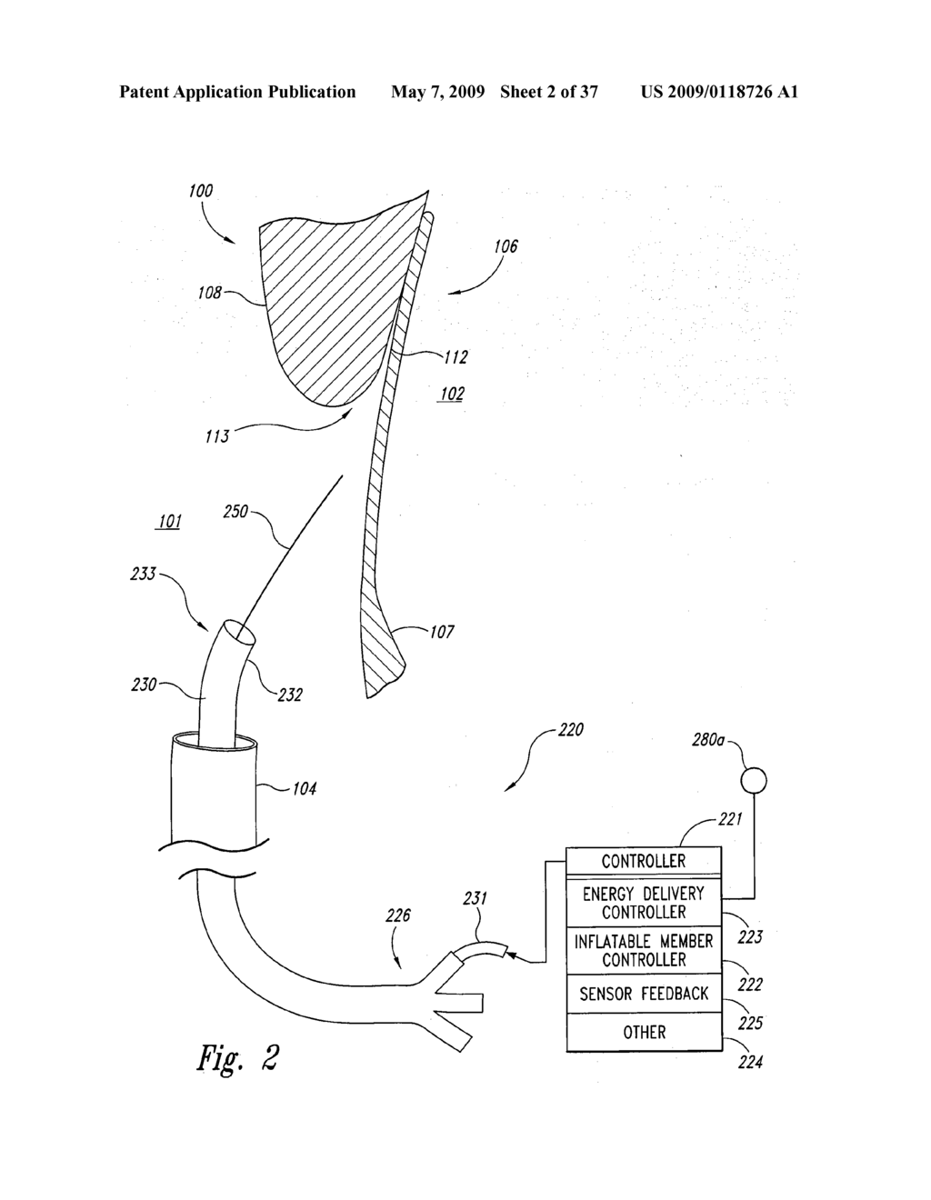 Systems and Methods for Transeptal Cardiac Procedures, Including Tissue Sealing Members Associated Methods - diagram, schematic, and image 03