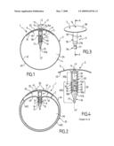 INTRA-GASTRIC BALLOON PROVIDED WITH A GEL-CONTAINING VALVE, KIT AND USE THEREOF diagram and image