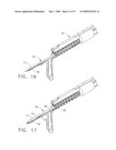 Disposable cartridge for use in a gastric volume reduction procedure diagram and image