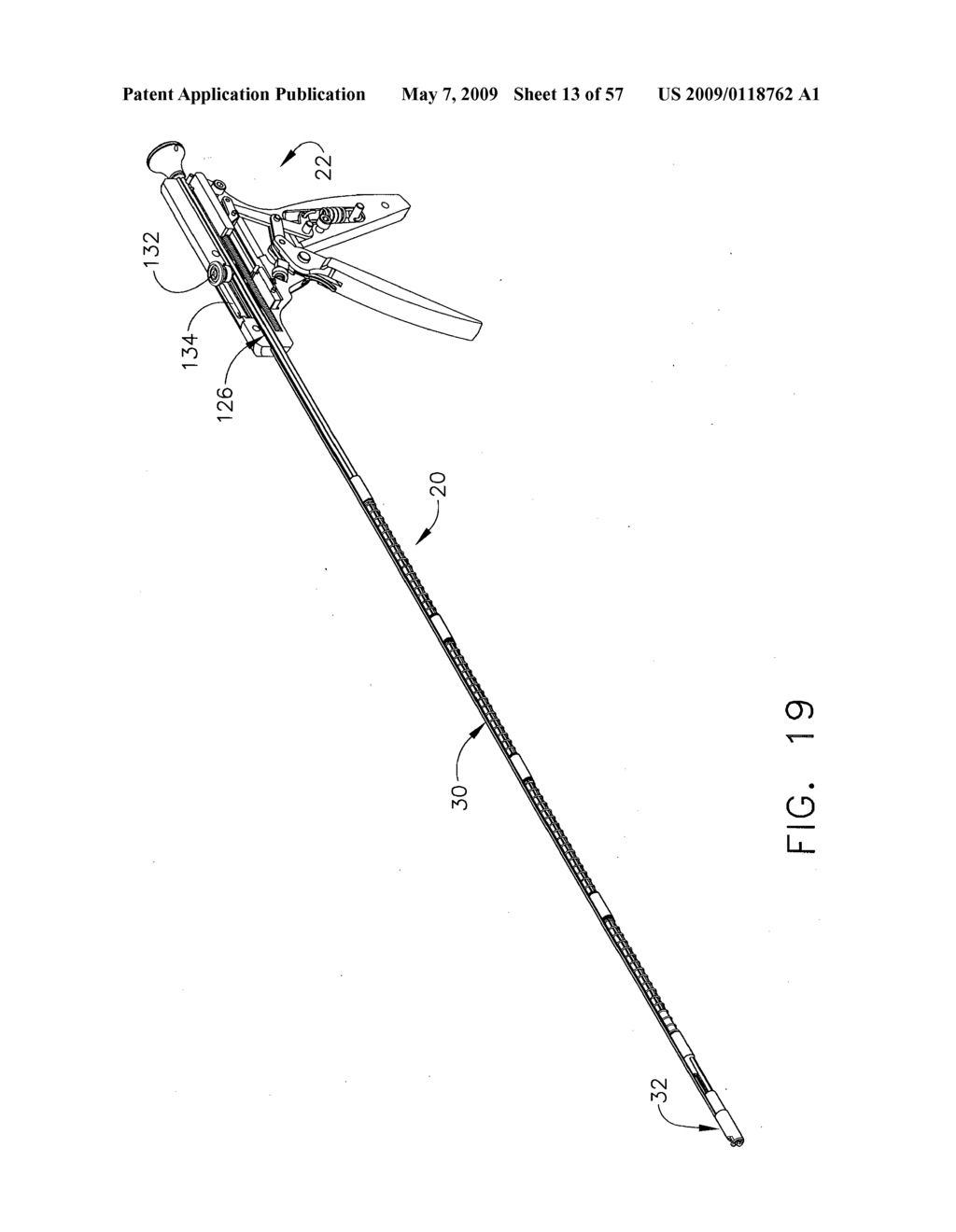 Disposable cartridge for use in a gastric volume reduction procedure - diagram, schematic, and image 14