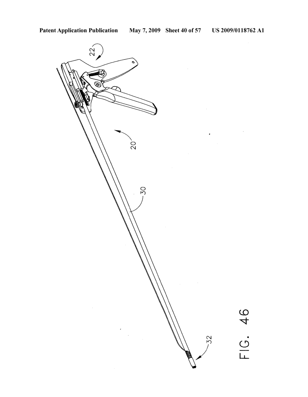 Disposable cartridge for use in a gastric volume reduction procedure - diagram, schematic, and image 41