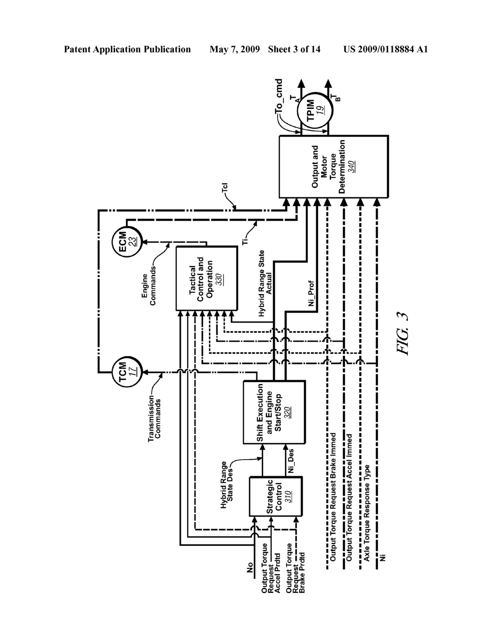 METHOD FOR CONTROLLING A POWERTRAIN SYSTEM BASED UPON TORQUE MACHINE TEMPERATURE - diagram, schematic, and image 04