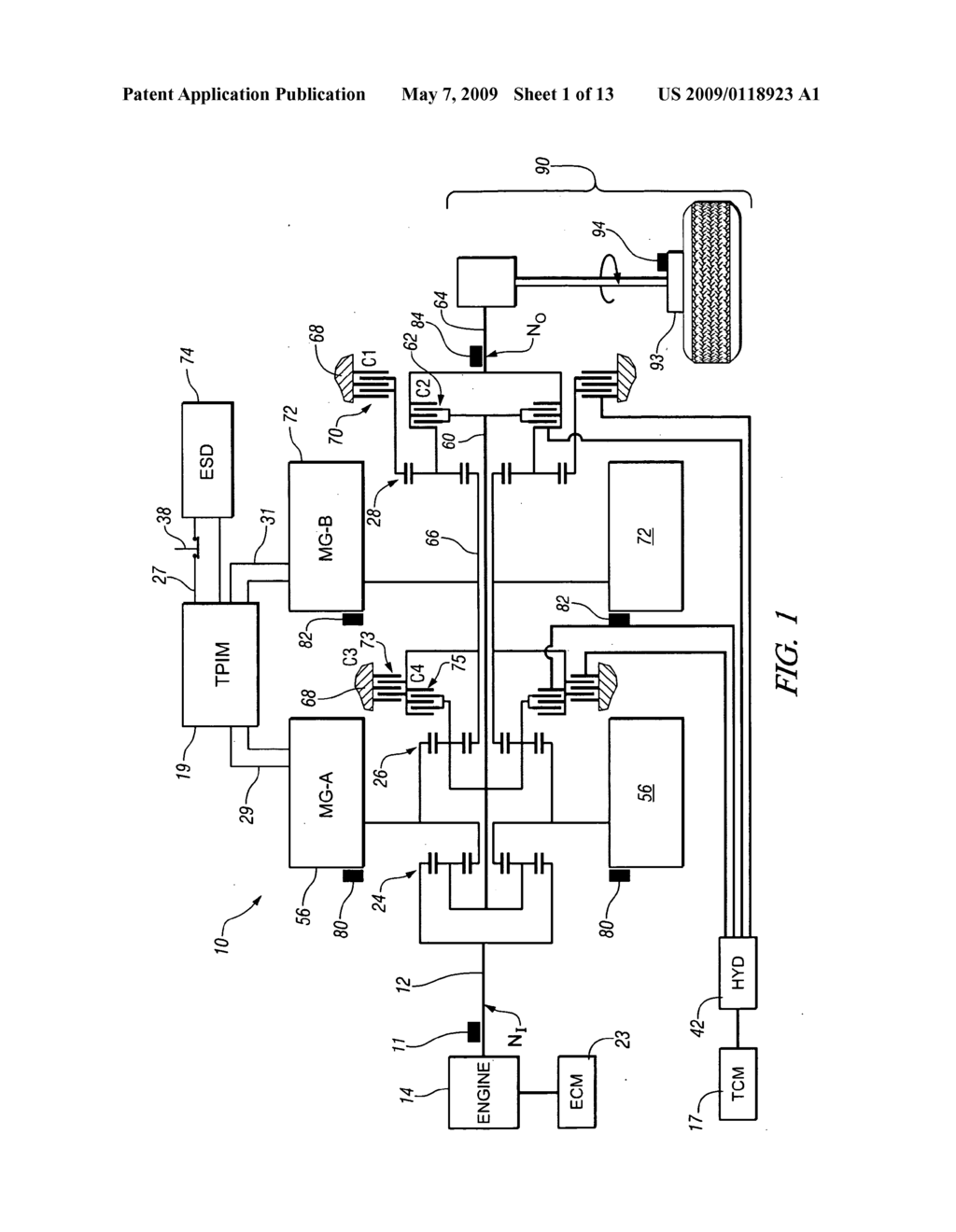 METHOD FOR CONTROLLING A POWERTRAIN SYSTEM BASED ON PENALTY COSTS - diagram, schematic, and image 02