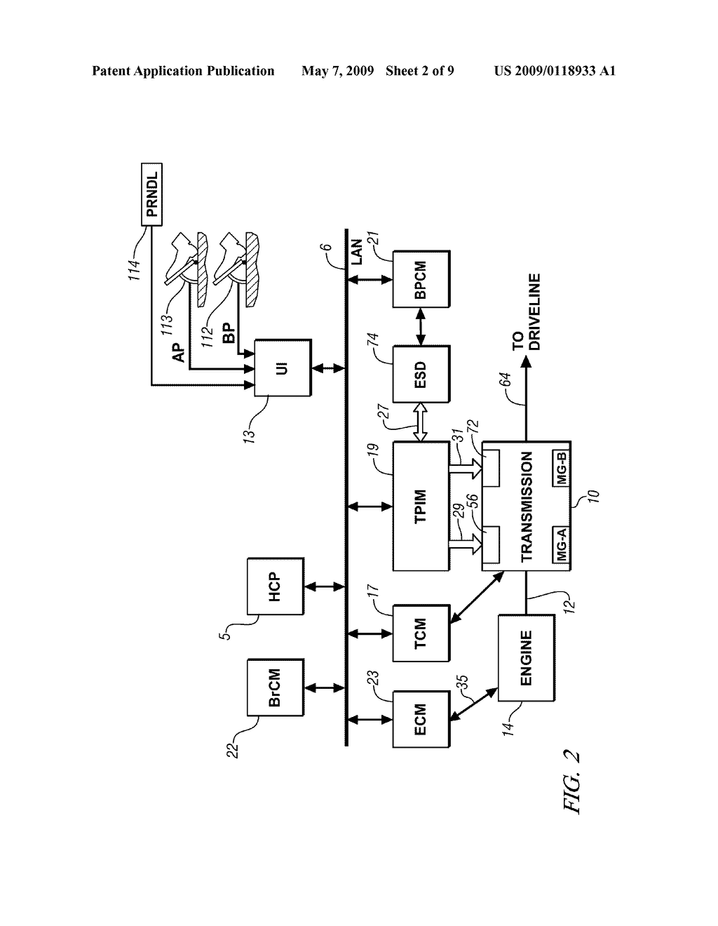 METHOD TO COMPENSATE FOR TRANSMISSION SPIN LOSS FOR A HYBRID POWERTRAIN SYSTEM - diagram, schematic, and image 03