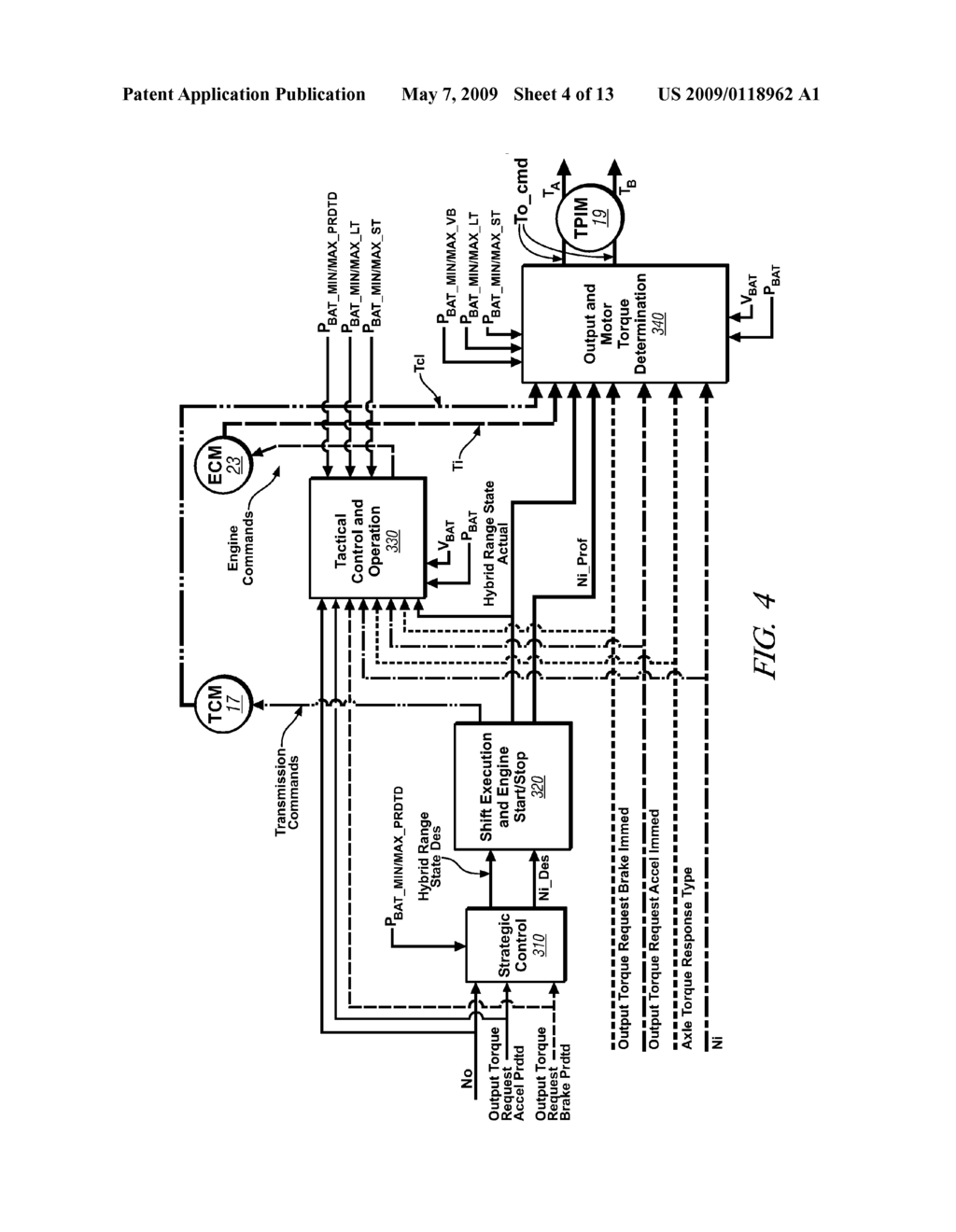 METHOD FOR CONTROLLING OUTPUT POWER OF AN ENERGY STORAGE DEVICE IN A POWERTRAIN SYSTEM - diagram, schematic, and image 05