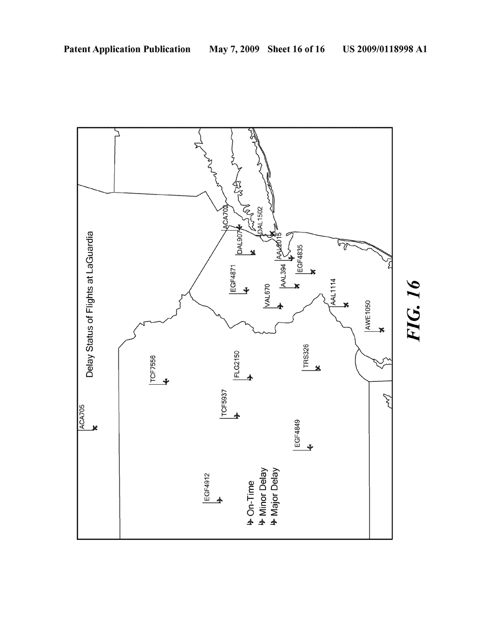 Flight Tracking Display Systems and Methods - diagram, schematic, and image 17